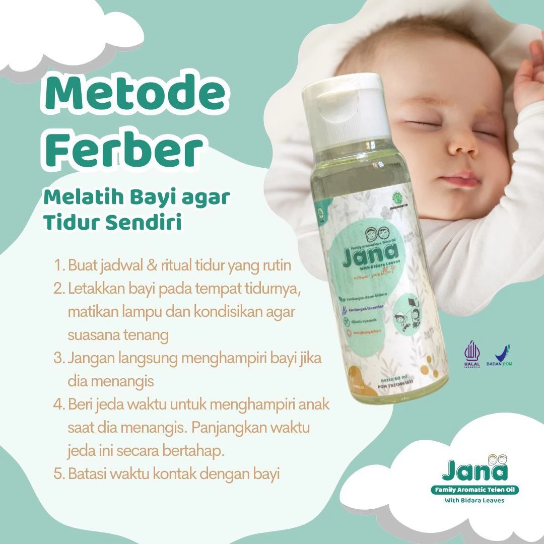 Melatih Bayi agar Tidur Sendiri dengan Metode Ferber